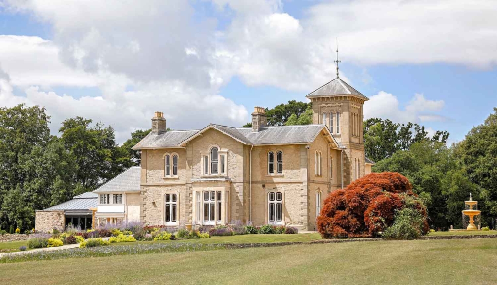 wildflower villa exclusive use venue in Wales wedding near Bristol