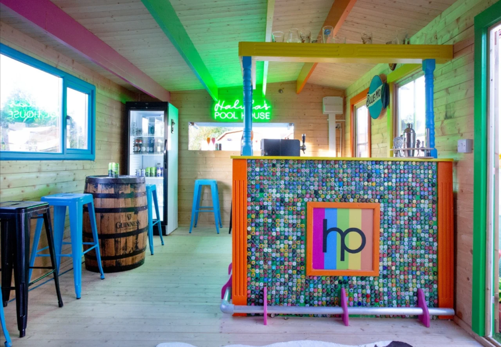 Party House with a bar
