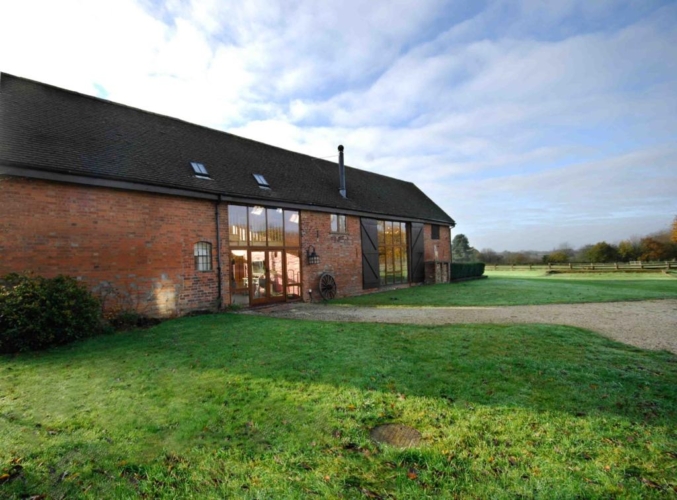Large group converted barn in UK