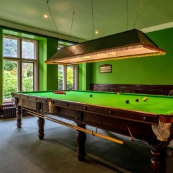 Manor House near Gloucester with snooker table